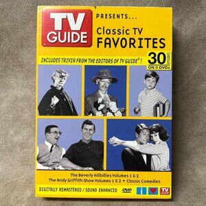 TV Guide Classic TV Favorites, 30 Episodes Andy Griffith Beverly Hillbillies